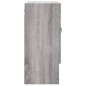 vidaXL Armadietto a Muro Grigio Sonoma 60x31x70cm in Legno Multistrato vidaXL Armadietto a Muro Grigio Sonoma 60x31x70cm in Legno Multistrato