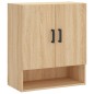 vidaXL Armadietto a Muro Rovere Sonoma 60x31x70 cm Legno Multistrato vidaXL Armadietto a Muro Rovere Sonoma 60x31x70 cm Legno Multistrato
