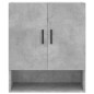 vidaXL Armadietto a Muro Grigio Cemento 60x31x70 cm Legno Multistrato vidaXL Armadietto a Muro Grigio Cemento 60x31x70 cm Legno Multistrato