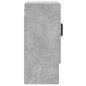 vidaXL Armadietto a Muro Grigio Cemento 60x31x70 cm Legno Multistrato vidaXL Armadietto a Muro Grigio Cemento 60x31x70 cm Legno Multistrato