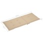 Sedie da Giardino 4 pz con Cuscini Beige Massello di Teak Sedie da Giardino 4 pz con Cuscini Beige Massello di Teak