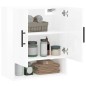 vidaXL Armadietto a Muro Bianco Lucido 60x31x70 cm Legno Multistrato vidaXL Armadietto a Muro Bianco Lucido 60x31x70 cm Legno Multistrato