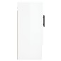 vidaXL Armadietto a Muro Bianco Lucido 60x31x70 cm Legno Multistrato vidaXL Armadietto a Muro Bianco Lucido 60x31x70 cm Legno Multistrato