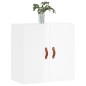 vidaXL Armadietto a Muro Bianco Lucido 60x31x60 cm Legno Multistrato vidaXL Armadietto a Muro Bianco Lucido 60x31x60 cm Legno Multistrato