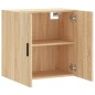 vidaXL Armadietto a Muro Rovere Sonoma 60x31x60 cm Legno Multistrato