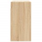 vidaXL Armadietto a Muro Rovere Sonoma 60x31x60 cm Legno Multistrato