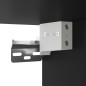 vidaXL Armadietto a Muro Nero 60x31x60 cm in Legno Multistrato vidaXL Armadietto a Muro Nero 60x31x60 cm in Legno Multistrato