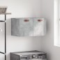 vidaXL Mobile a Parete Grigio Cemento 60x36,5x35 cm Legno Multistrato vidaXL Mobile a Parete Grigio Cemento 60x36,5x35 cm Legno Multistrato