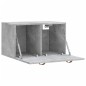 vidaXL Mobile a Parete Grigio Cemento 60x36,5x35 cm Legno Multistrato vidaXL Mobile a Parete Grigio Cemento 60x36,5x35 cm Legno Multistrato