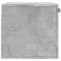 vidaXL Mobile a Parete Grigio Cemento 60x36,5x35 cm Legno Multistrato vidaXL Mobile a Parete Grigio Cemento 60x36,5x35 cm Legno Multistrato