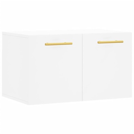 vidaXL Mobile a Parete Bianco 60x36,5x35 cm in Legno Multistrato