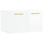 vidaXL Armadietto a Muro Bianco Lucido 60x36,5x35 cm Legno Multistrato vidaXL Armadietto a Muro Bianco Lucido 60x36,5x35 cm Legno Multistrato