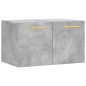 vidaXL Mobile a Parete Grigio Cemento 60x36,5x35 cm Legno Multistrato