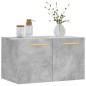 vidaXL Mobile a Parete Grigio Cemento 60x36,5x35 cm Legno Multistrato