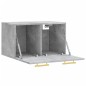 vidaXL Mobile a Parete Grigio Cemento 60x36,5x35 cm Legno Multistrato