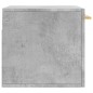 vidaXL Mobile a Parete Grigio Cemento 60x36,5x35 cm Legno Multistrato