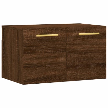 vidaXL Mobile a Parete Rovere Marrone 60x36,5x35 cm Legno Multistrato