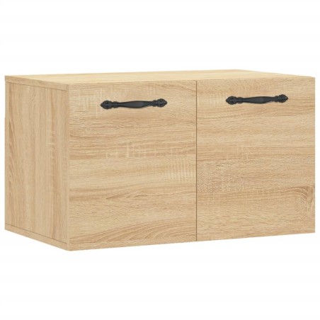 vidaXL Mobile a Parete Rovere Sonoma 60x36,5x35 cm Legno Multistrato