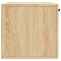 vidaXL Mobile a Parete Rovere Sonoma 60x36,5x35 cm Legno Multistrato