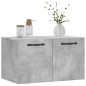 vidaXL Mobile a Parete Grigio Cemento 60x36,5x35 cm Legno Multistrato vidaXL Mobile a Parete Grigio Cemento 60x36,5x35 cm Legno Multistrato