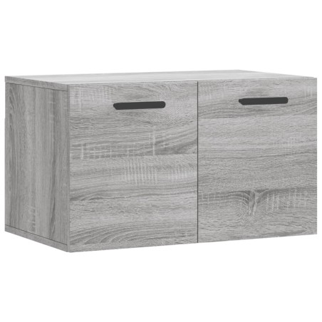 vidaXL Mobile a Parete Grigio Sonoma 60x36,5x35cm in Legno Multistrato