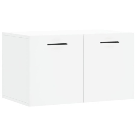vidaXL Mobile a Parete Bianco 60x36,5x35 cm in Legno Multistrato