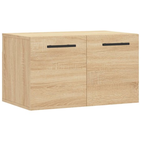 vidaXL Mobile a Parete Rovere Sonoma 60x36,5x35 cm Legno Multistrato