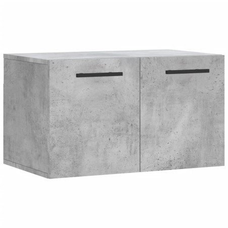 vidaXL Mobile a Parete Grigio Cemento 60x36,5x35 cm Legno Multistrato