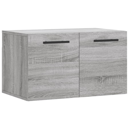 vidaXL Mobile a Parete Grigio Sonoma 60x36,5x35cm in Legno Multistrato