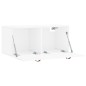 vidaXL Mobile a Parete Bianco Lucido 80x36,5x35 cm Legno Multistrato vidaXL Mobile a Parete Bianco Lucido 80x36,5x35 cm Legno Multistrato