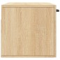 vidaXL Mobile a Parete Rovere Sonoma 80x36,5x35 cm Legno Multistrato vidaXL Mobile a Parete Rovere Sonoma 80x36,5x35 cm Legno Multistrato