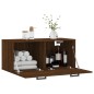 vidaXL Mobile a Parete Rovere Marrone 80x36,5x35 cm Legno Multistrato