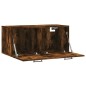 vidaXL Mobile a Parete Rovere Fumo 80x36,5x35 cm in Legno Multistrato vidaXL Mobile a Parete Rovere Fumo 80x36,5x35 cm in Legno Multistrato