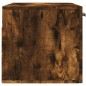 vidaXL Mobile a Parete Rovere Fumo 80x36,5x35 cm in Legno Multistrato vidaXL Mobile a Parete Rovere Fumo 80x36,5x35 cm in Legno Multistrato