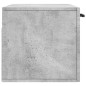 vidaXL Mobile a Parete Grigio Cemento 80x36,5x35 cm Legno Multistrato vidaXL Mobile a Parete Grigio Cemento 80x36,5x35 cm Legno Multistrato
