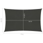 Vela Parasole 160 g/m² Antracite 2,5x4 m in HDPE Vela Parasole 160 g/m² Antracite 2,5x4 m in HDPE