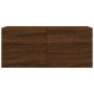 vidaXL Mobile a Parete Rovere Marrone 80x36,5x35 cm Legno Multistrato vidaXL Mobile a Parete Rovere Marrone 80x36,5x35 cm Legno Multistrato