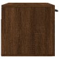 vidaXL Mobile a Parete Rovere Marrone 80x36,5x35 cm Legno Multistrato vidaXL Mobile a Parete Rovere Marrone 80x36,5x35 cm Legno Multistrato