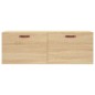 vidaXL Mobile a Parete Rovere Sonoma 100x36,5x35 cm Legno Multistrato vidaXL Mobile a Parete Rovere Sonoma 100x36,5x35 cm Legno Multistrato