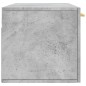 vidaXL Mobile a Parete Grigio Cemento 100x36,5x35 cm Legno Multistrato vidaXL Mobile a Parete Grigio Cemento 100x36,5x35 cm Legno Multistrato