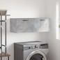 vidaXL Mobile a Parete Grigio Cemento 100x36,5x35 cm Legno Multistrato vidaXL Mobile a Parete Grigio Cemento 100x36,5x35 cm Legno Multistrato