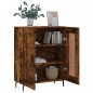 vidaXL Credenza Rovere Fumo 69,5x34x90 cm in Legno Multistrato vidaXL Credenza Rovere Fumo 69,5x34x90 cm in Legno Multistrato