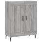 vidaXL Credenza Grigio Sonoma 69,5x34x90 cm in Legno Multistrato vidaXL Credenza Grigio Sonoma 69,5x34x90 cm in Legno Multistrato