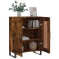 vidaXL Credenza Rovere Fumo 69,5x34x90 cm in Legno Multistrato vidaXL Credenza Rovere Fumo 69,5x34x90 cm in Legno Multistrato