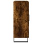 vidaXL Credenza Rovere Fumo 69,5x34x90 cm in Legno Multistrato vidaXL Credenza Rovere Fumo 69,5x34x90 cm in Legno Multistrato