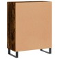 vidaXL Credenza Rovere Fumo 69,5x34x90 cm in Legno Multistrato vidaXL Credenza Rovere Fumo 69,5x34x90 cm in Legno Multistrato