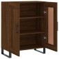 vidaXL Credenza Rovere Marrone 69,5x34x90 cm in Legno Multistrato vidaXL Credenza Rovere Marrone 69,5x34x90 cm in Legno Multistrato