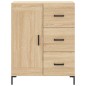 vidaXL Credenza Rovere Sonoma 69,5x34x90 cm in Legno Multistrato vidaXL Credenza Rovere Sonoma 69,5x34x90 cm in Legno Multistrato