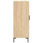 vidaXL Credenza Rovere Sonoma 69,5x34x90 cm in Legno Multistrato vidaXL Credenza Rovere Sonoma 69,5x34x90 cm in Legno Multistrato