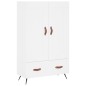 vidaXL Credenza Bianca 69,5x31x115 cm in Legno Multistrato vidaXL Credenza Bianca 69,5x31x115 cm in Legno Multistrato